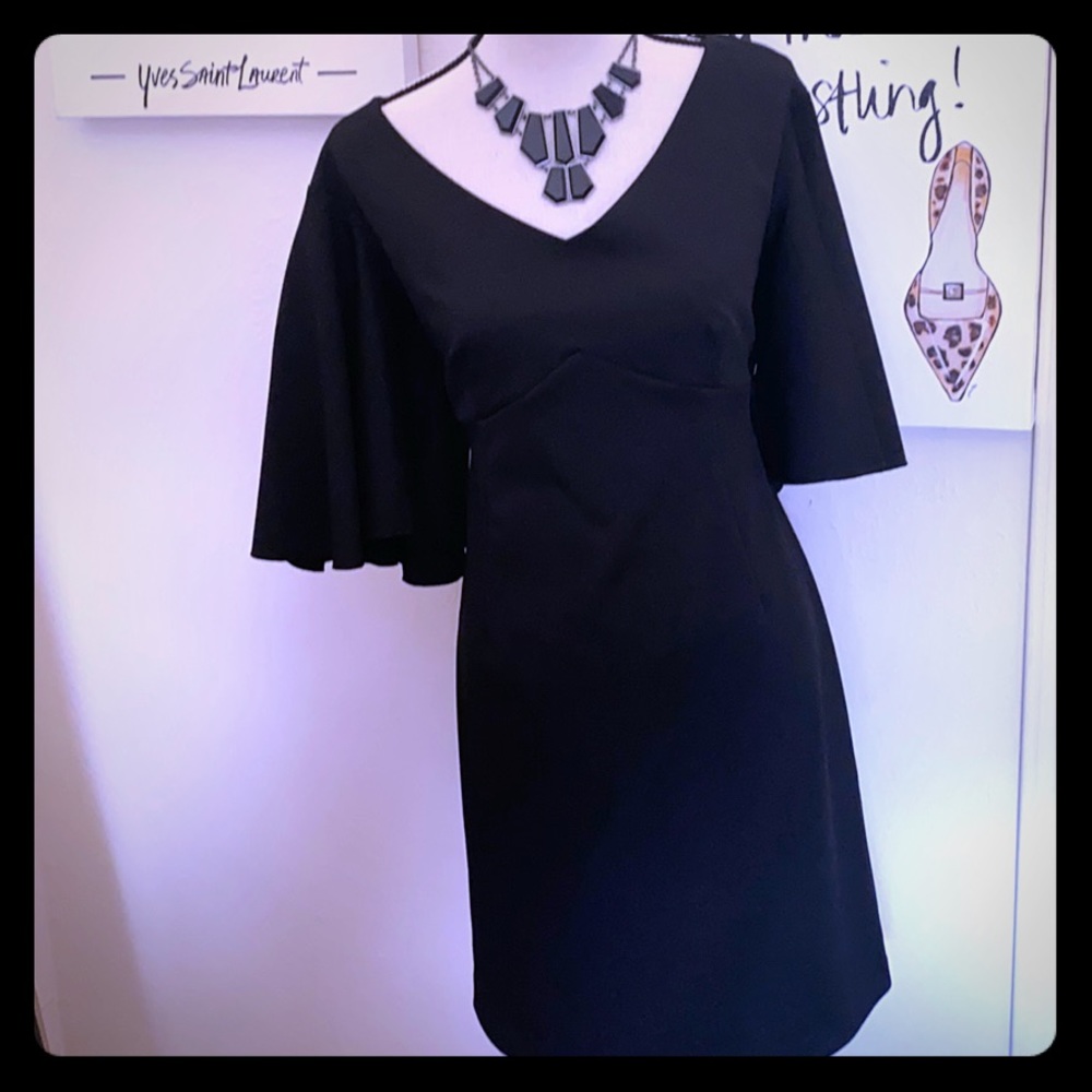 TT black dress.